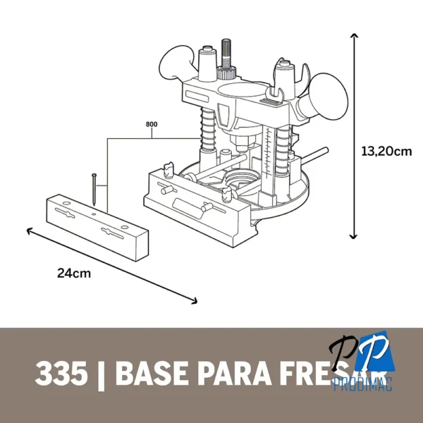 Complemento para Fresas por Inmersión Dremel 335 2615.033.5AA-000
