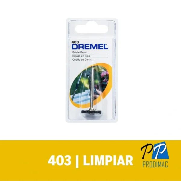 Juego de Cepillos de Cerdas 3/4" 2 und Dremel 403 2615.040.3AA-000