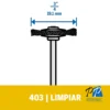 Juego de Cepillos de Cerdas 3/4" 2 und Dremel 403 2615.040.3AA-000