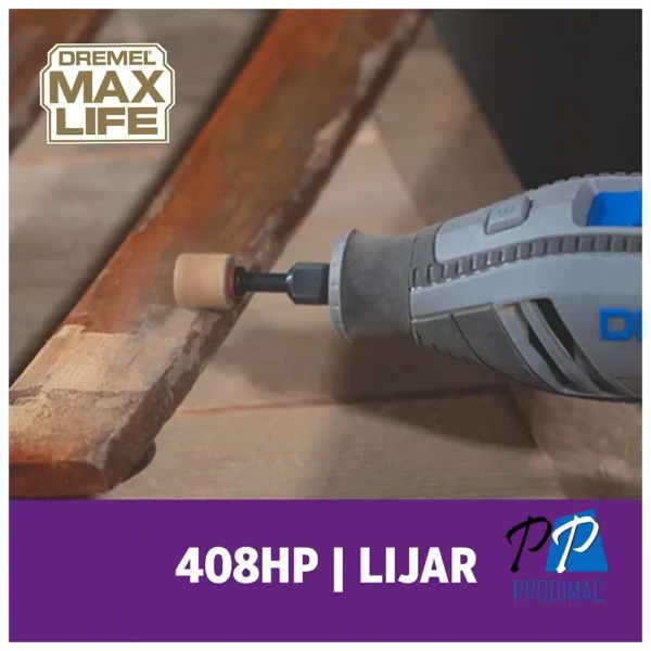Tambor de Lija de carburo G60 Max Life 408HP Dremel 2615.040.8HA-000