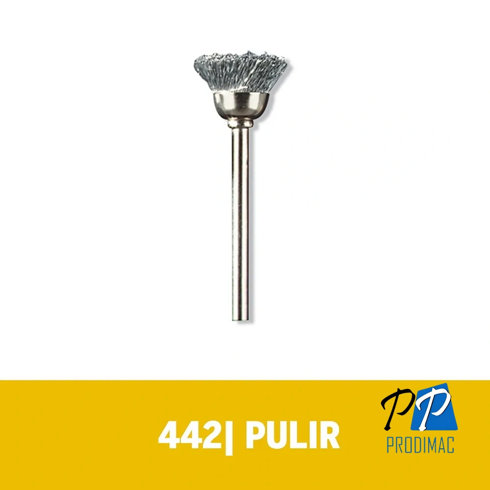 Cepillo de Acero al Carbón 1/2" Dremel 442 2615.044.2AC-000