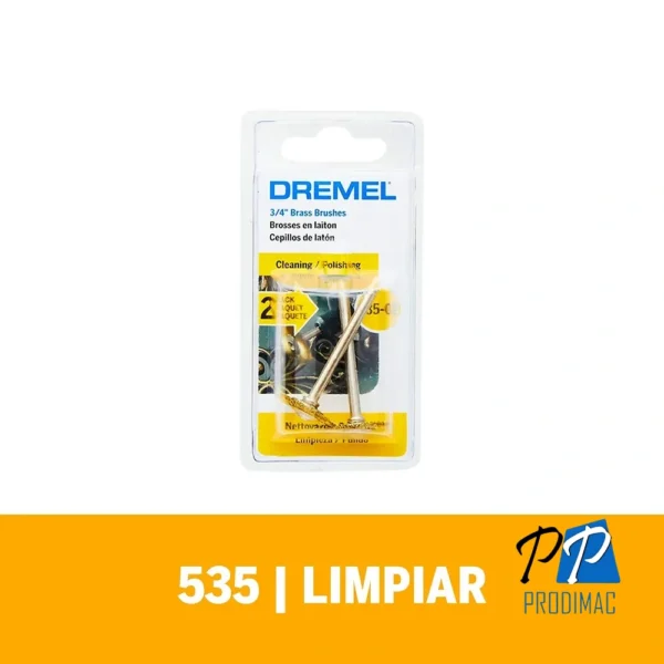 Cepillo de Latón 3/4 Dremel 535 2615.053.5AB-000