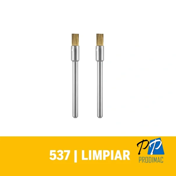 2615.053.7AA-000-1.webp Cepillo de laton 1/8 Dremel 537 2615.053.7AA-000