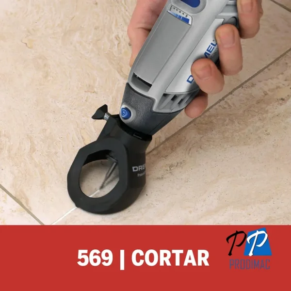 Broca para remocion de juntas 1,6 mm Dremel 569 2615.056.9AA-000