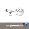 Aditamento para Minitorno Mini Sierra Circular 1 1/4" Dremel 670 2615.067.0AC-000