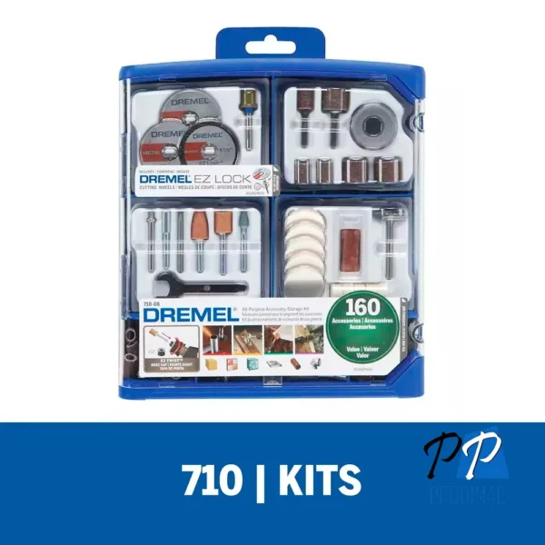 KIT 160 Accesorios Dremel 710 2615.071.0AK-000