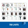 KIT 160 Accesorios Dremel 710 2615.071.0AK-000