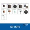 Micro Kit de acc Lijar / Esmerilar Dremel 727 2615.072.7AB-000