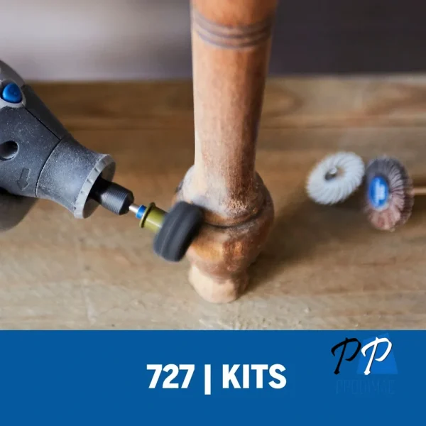 Micro Kit de acc Lijar / Esmerilar Dremel 727 2615.072.7AB-000