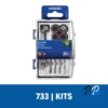Micro Kit de accesorios para madera Dremel 733 2615.073.3AB-000