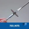 Micro Kit de accesorios para madera Dremel 733 2615.073.3AB-000