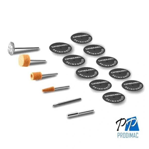Kit de Accesorios de Corte para Metal 16 Pzs Dremel 734 2615.073.4AA-000