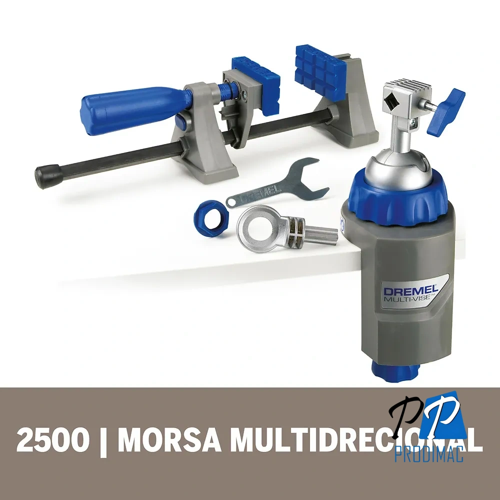 Morsa Para Sujetar Dremel 2500 - 55 Multi-Vise Soporte Minitorno 2615.250.0JB-000