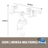 2615.250.0JB-000-2.webp Morsa Para Sujetar Dremel 2500 - 55 Multi-Vise Soporte Minitorno 2615.250.0JB-000