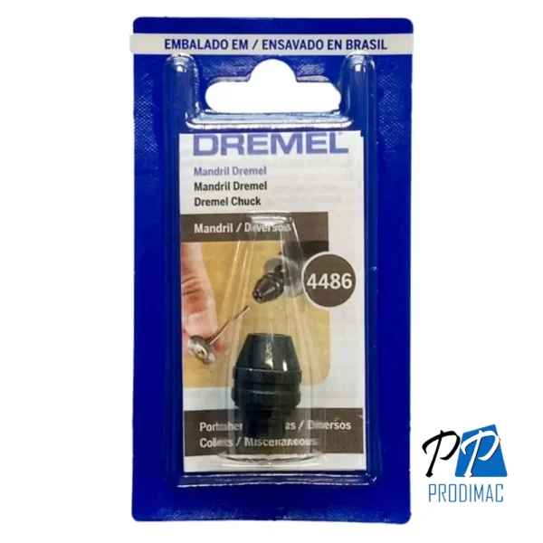 Mandril cambio rapido 1/32 - 1/8 Dremel 4486 2615.448.6BR-000