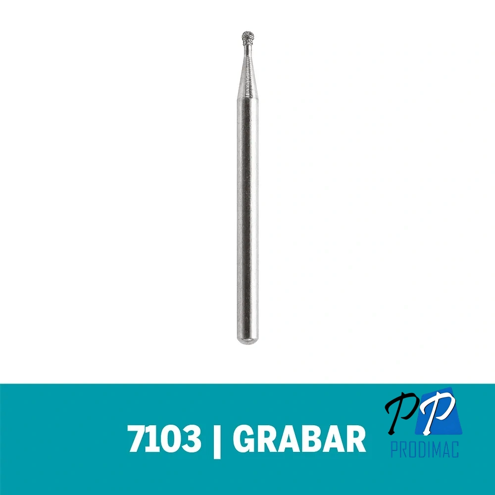 Punta de Diamante Esférica 5/64" Dremel 7103 2615.710.3AE-000