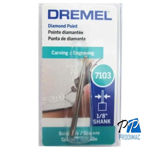Punta de Diamante Esférica 5/64" Dremel 7103 2615.710.3AE-000