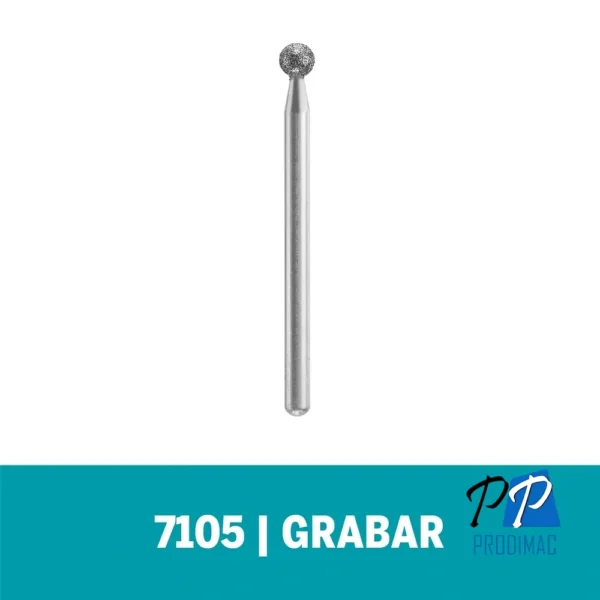 Punta de Diamante redonda 11/64 Dremel 7105 2615.710.5AC-000