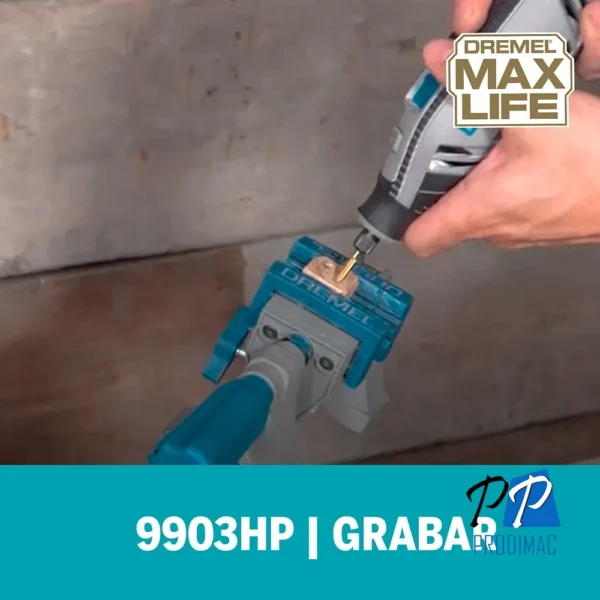 Fresa para Tallado Max Life 9903HP 1/8" Dremel 2615.990.3HA-000