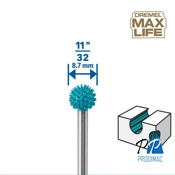 Fresa para Tallado Max Power 9951 Dremel 2615.995.1AA-000