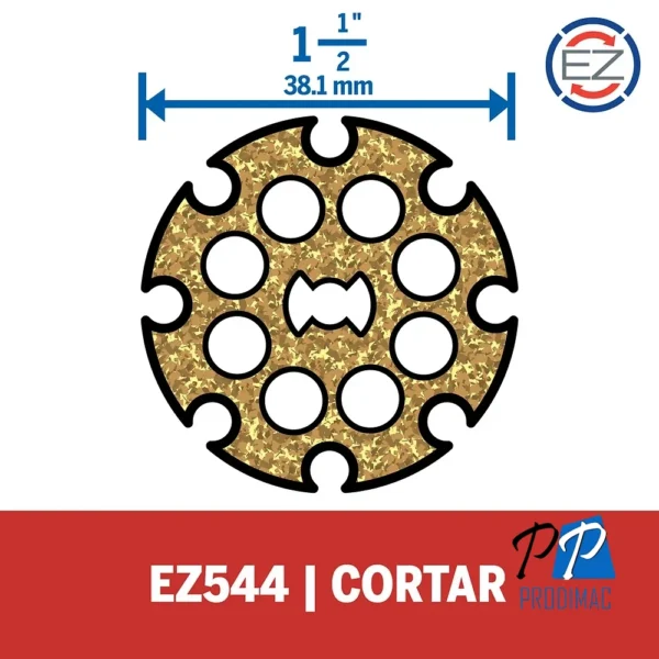 Disco de Corte de carburo EASY LOCK 1 1/2 Dremel EZ544 2615.E54.4AA-000