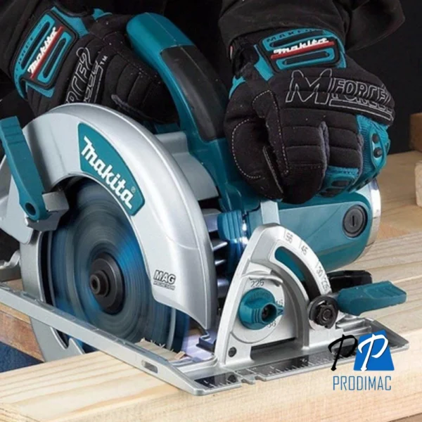 5007MGK-3.webp Sierra Circular 7 1/4" (184mm) 1800W Corte en 90° 63.5mm Makita 5007MGK