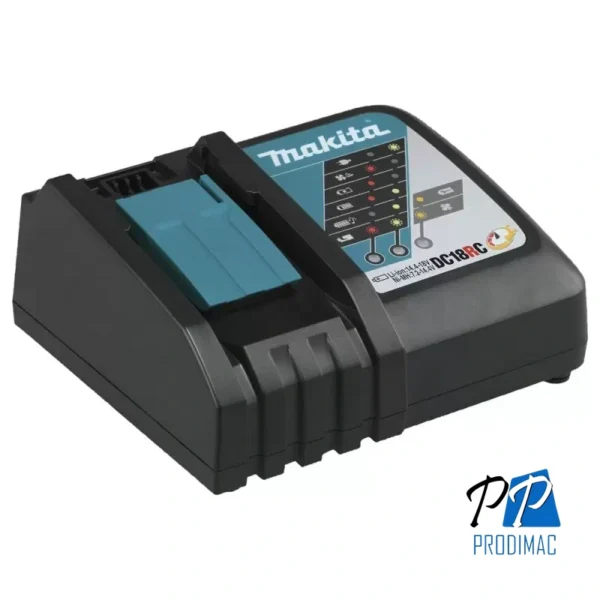 Cargador Óptimo Rápido para Batería de Ion de Litio 18V LXT Makita DC18RC 630718-5