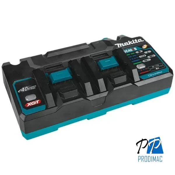 Cargador Doble XGT 40Vmax - DC40RB - Caja cartón 630C46-6