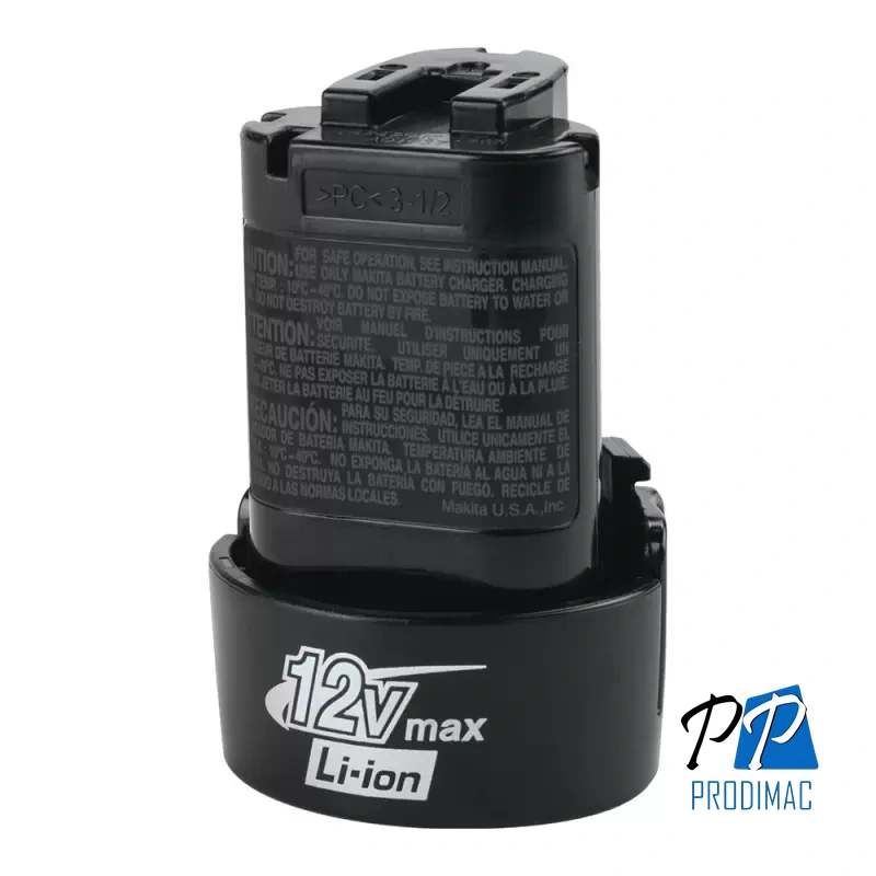 Batería de Ion de Litio 12V 1.3Ah Makita BL1014 632A90-7