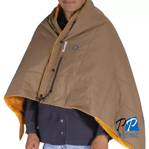 Manta térmica 12V / CXT / 3 niveles / Polyester / Marrón / Sin Baterías CB100DB