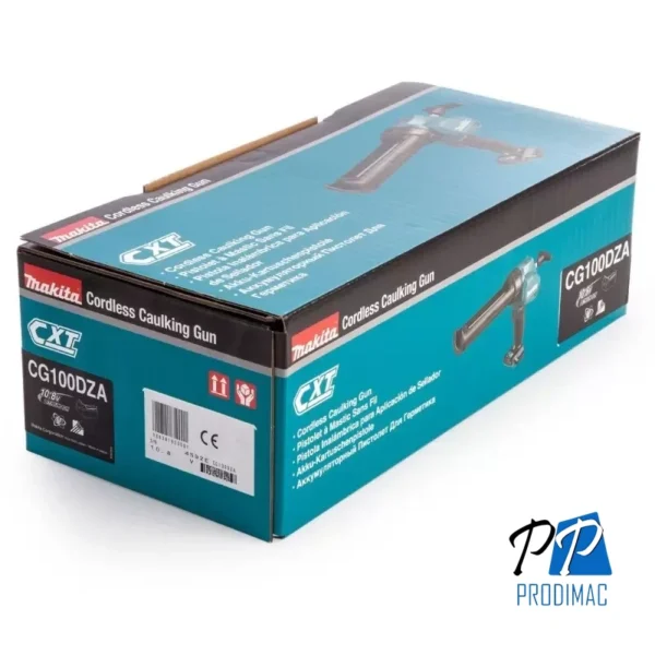 CG100DZA-3.webp Pistola calafetear Inalambrica 12V / 5000N / 0-28mm sec CG100DZA