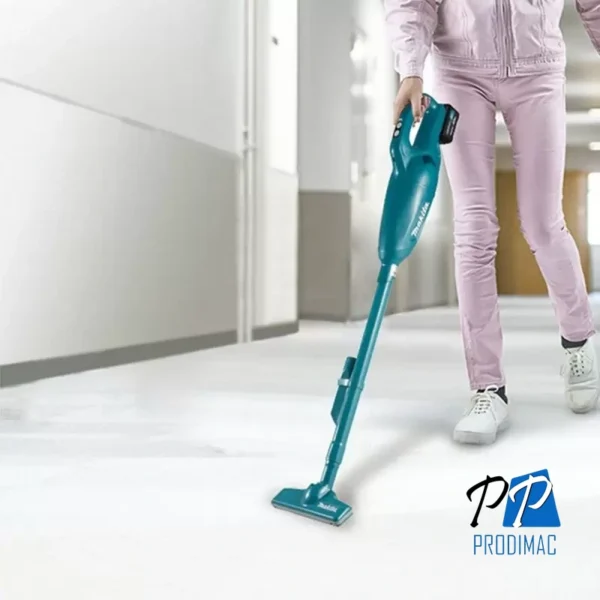 Aspiradora de mano inalambrica 12V CXT 1.2 m³/min 2.0 AH Makita CL108FDWA