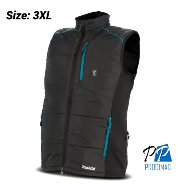 CV102DZ3XL-1.webp Chaleco térmico 12V / 4 zonas de Calor / CXT / 3XL / Sin baterías CV102DZ3XL