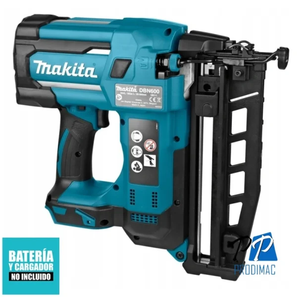 Clavadora 1" - 2 1/2" 18V LXT BL Calibre 16 Baretool Makita DBN600Z