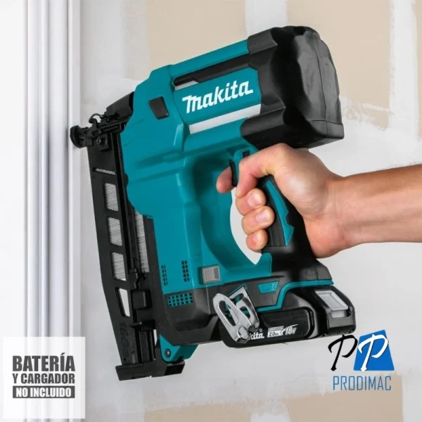 Clavadora 1" - 2 1/2" 18V LXT BL Calibre 16 Baretool Makita DBN600Z