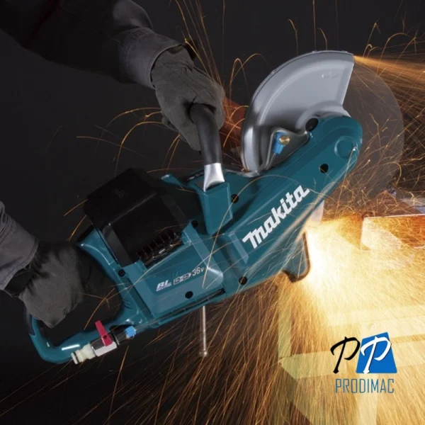 Cortadora de Concreto 9" (230mm) 36V BL Baretool Makita DCE090ZX2