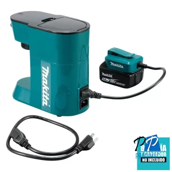 Cafetera Inalámbrica 18V LXT 250 ml Baretool Makita DCM500Z