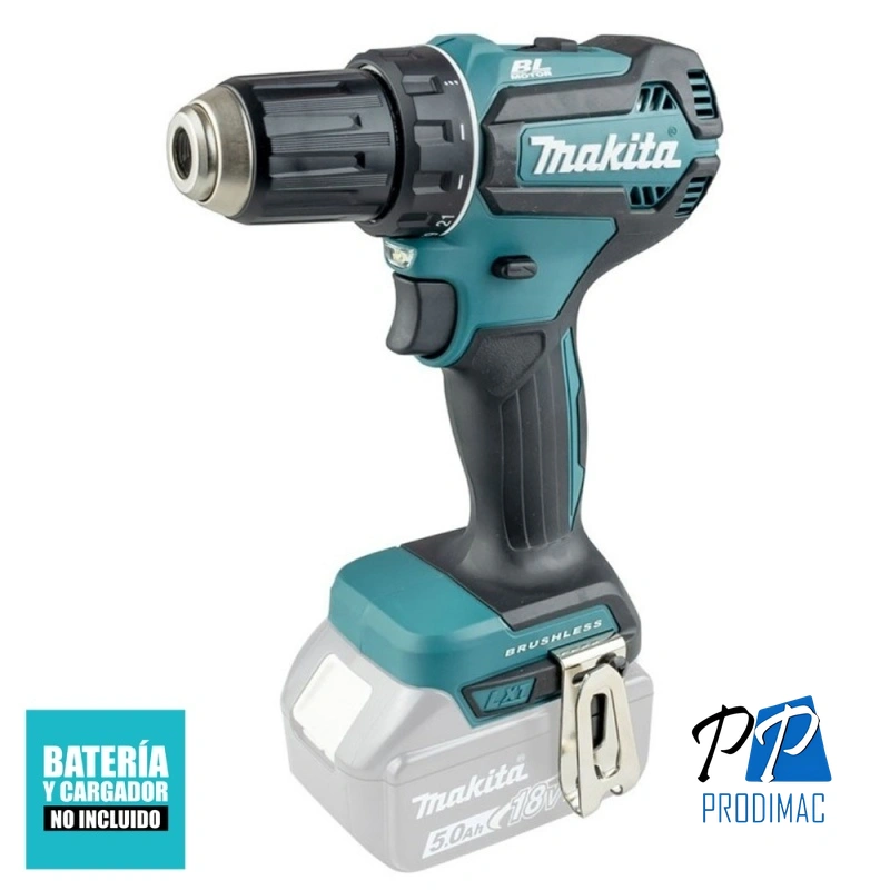 Taladro Atornillador 1/2'' 18V LXT BL 50Nm Baretool Makita DDF485Z