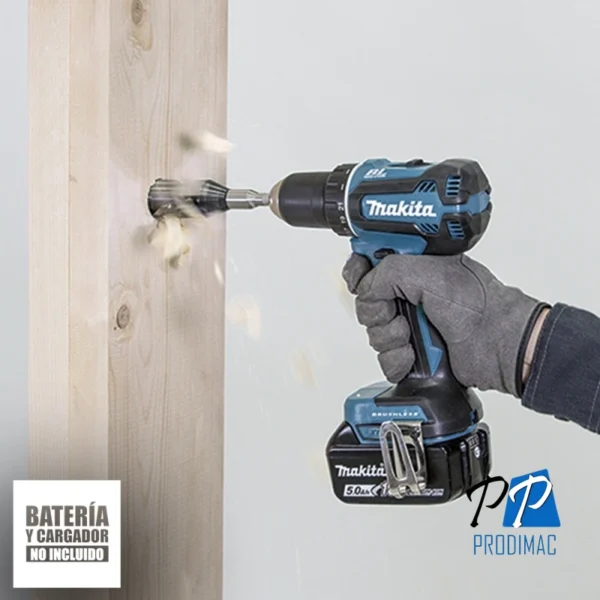 Taladro Atornillador 1/2'' 18V LXT BL 50Nm Baretool Makita DDF485Z