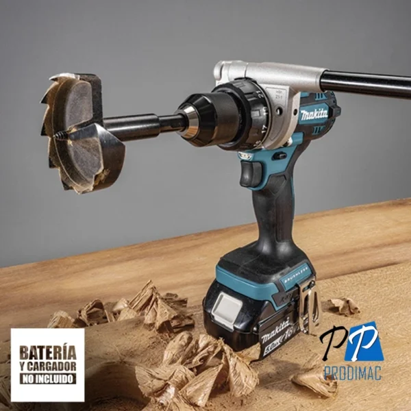 Taladro Atornillador 1/2" 18V LXT BL 125Nm Baretool Makita DDF486Z