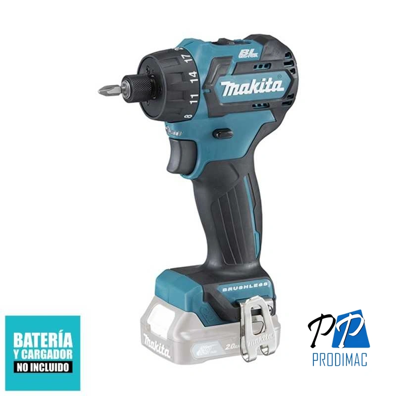 Atornillador de Impacto 1/4" Hex 12V CXT BL 32 Nm Baretool Makita DF032DZ