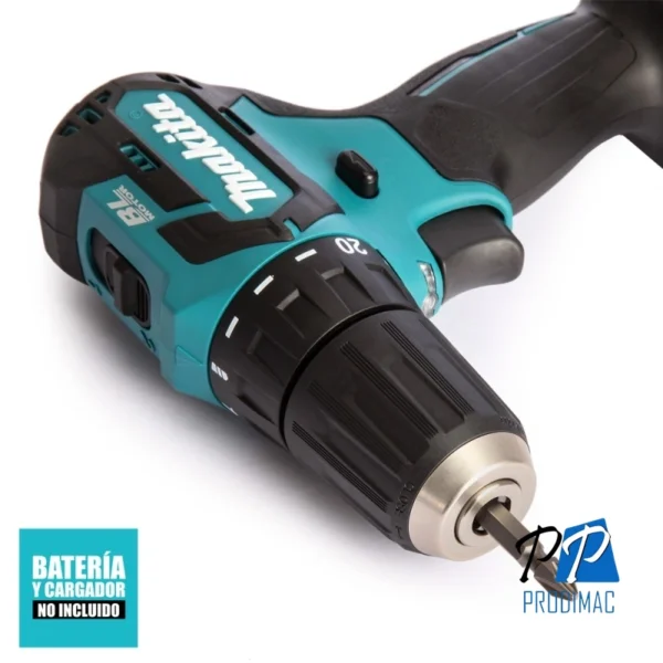 Taladro Atornillador 3/8" 12V CXT BL 35Nm Baretool Makita DF332DZ
