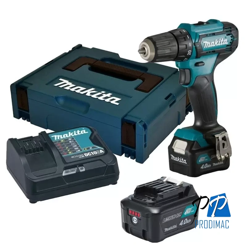 Taladro Atornillador 3/8'' 12V CXT 28Nm 2 Bat 4.0 Ah Makita DF333DSMJ