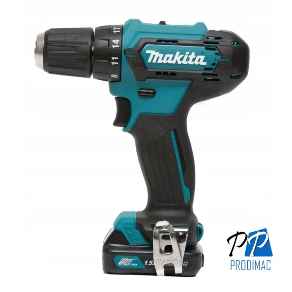 DF333DSMJ-2.webp Taladro Atornillador 3/8'' 12V CXT 28Nm 2 Bat 4.0 Ah Makita DF333DSMJ