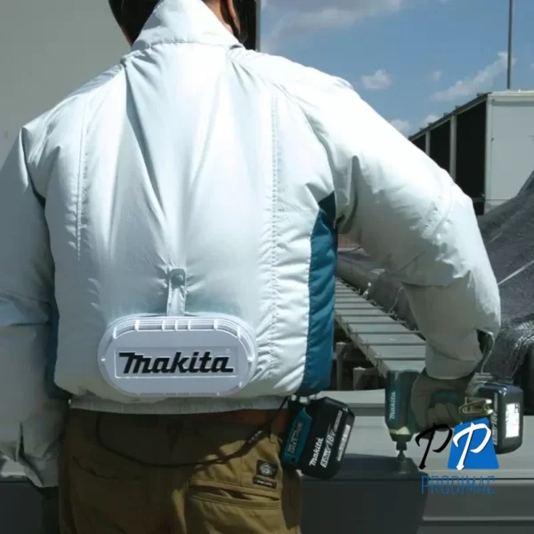 Casaca Ventilador 12V-18V / 3 Niv. de Temp + turbo / Uso general / S / LXT - CXT /Sin Baterías DFJ203ZXL