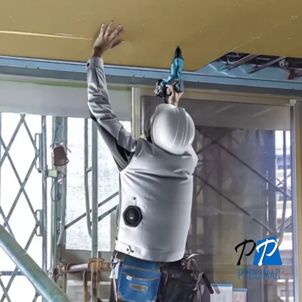 DFJ213ZXL-3.webp Casaca Ventilador 12V - 18V / 3 Niveles / Uso General / XL / Sin Baterías DFJ213ZXL