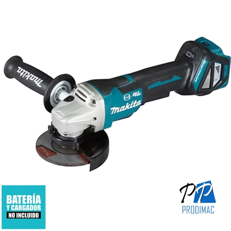 Amoladora Angular 4 1/2'' 18V LXT BL Baretool Makita DGA468Z