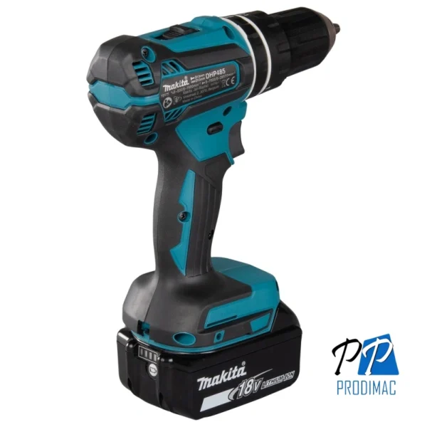Taladro Percutor 1/2" 18V LXT BL Inc 2 Bat y Carg Makita DHP485F002