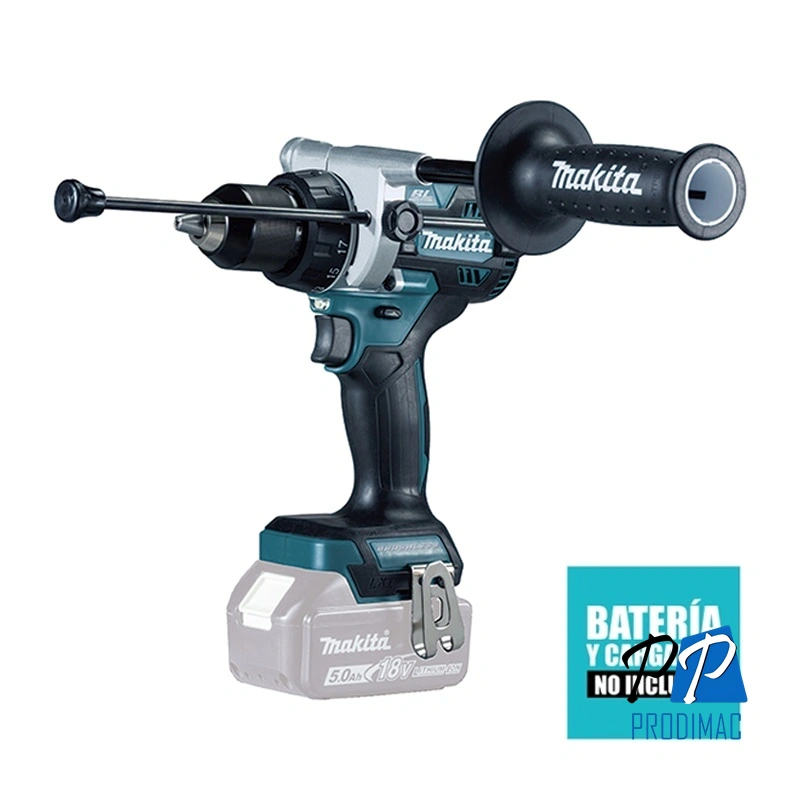 Taladro Percutor 1/2" 18V LXT BL 125Nm Baretool Makita DHP486Z