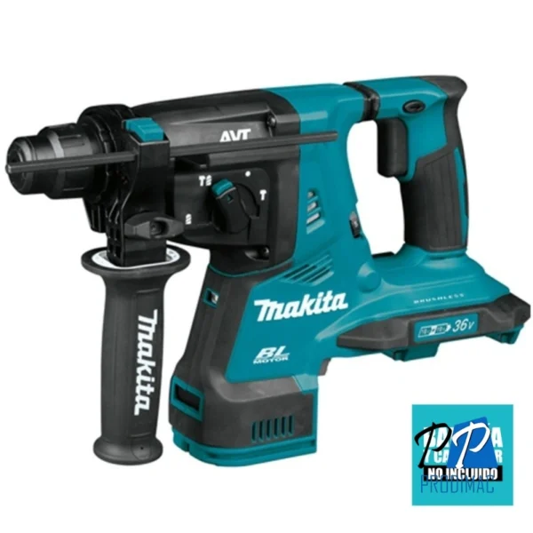 DHR280Z-1.webp Rotomartillo Sds-Plus 36V LXT (18Vx2) BL 2.8J Baretool Makita DHR280Z